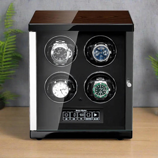 Explore Luxury Watch Winder Materials: From Wood to Leather