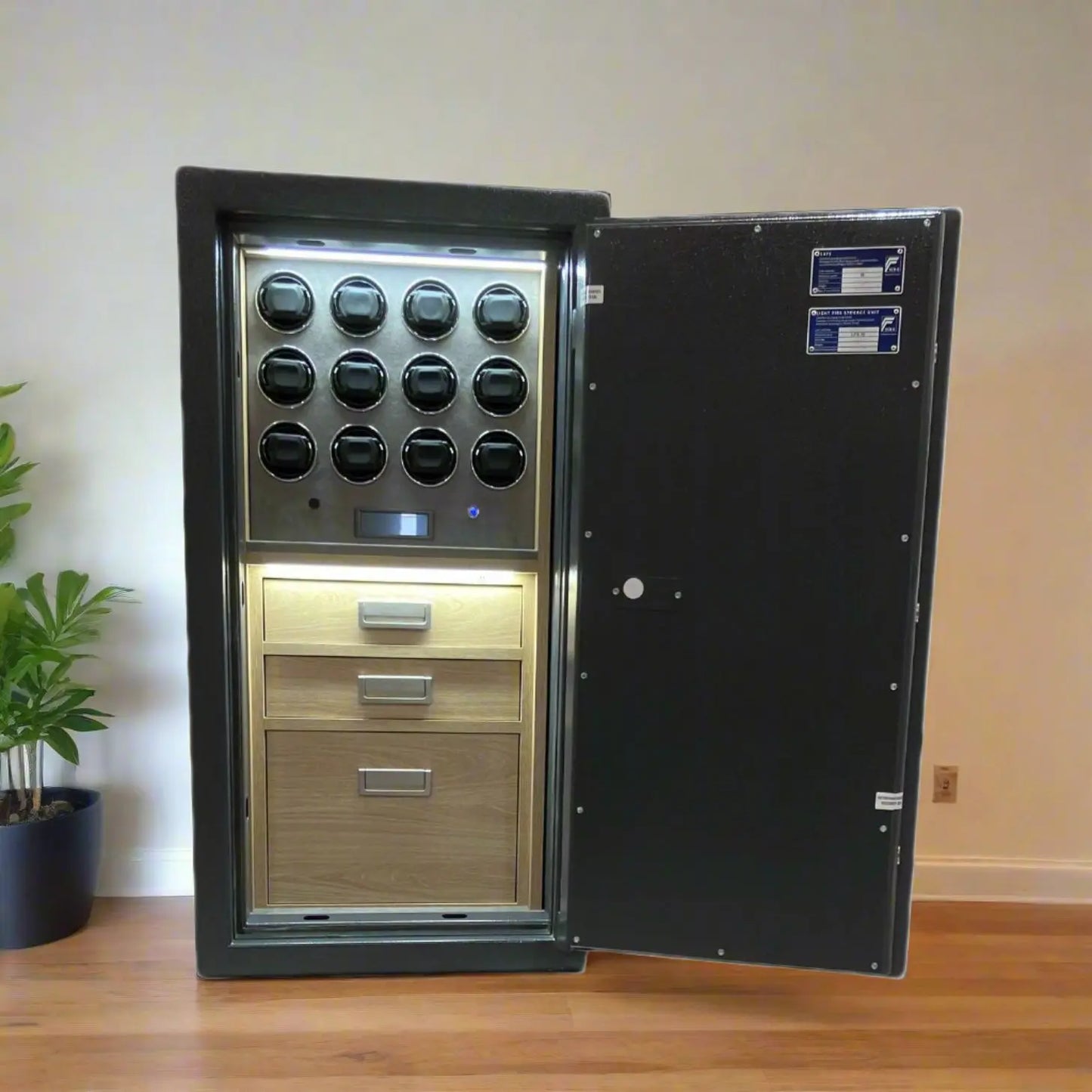 12 Watch Winder Safe Grade 3 with £350,000 Insurance Rating by Tempus