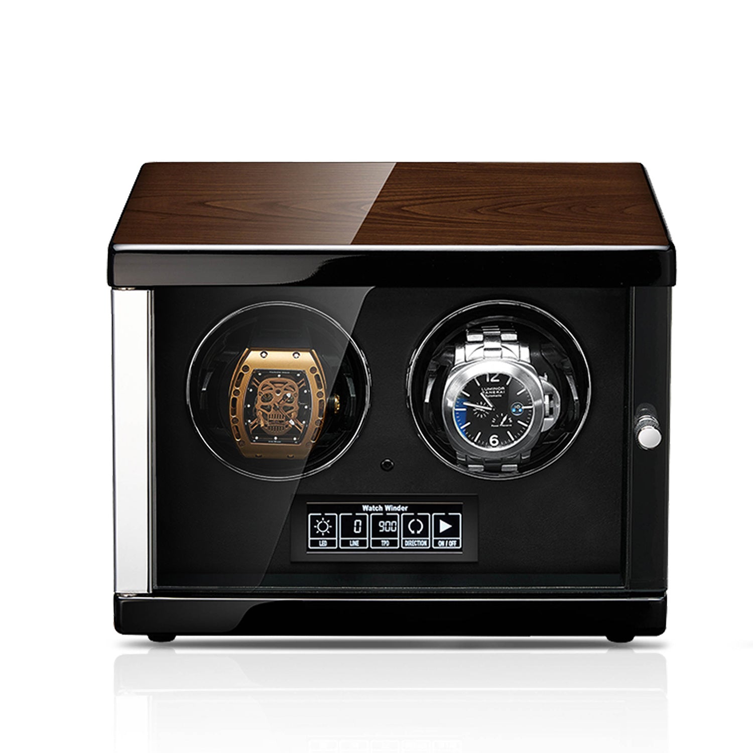 Tempus Dual Automatic Watch Winder for men with Bio Metric Access  Technology - Tempus Luxury Watch Winders