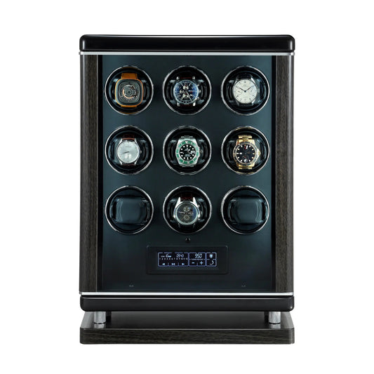 9 Watch Winder for Automatic Watches with BioMetric Technology by Tempus