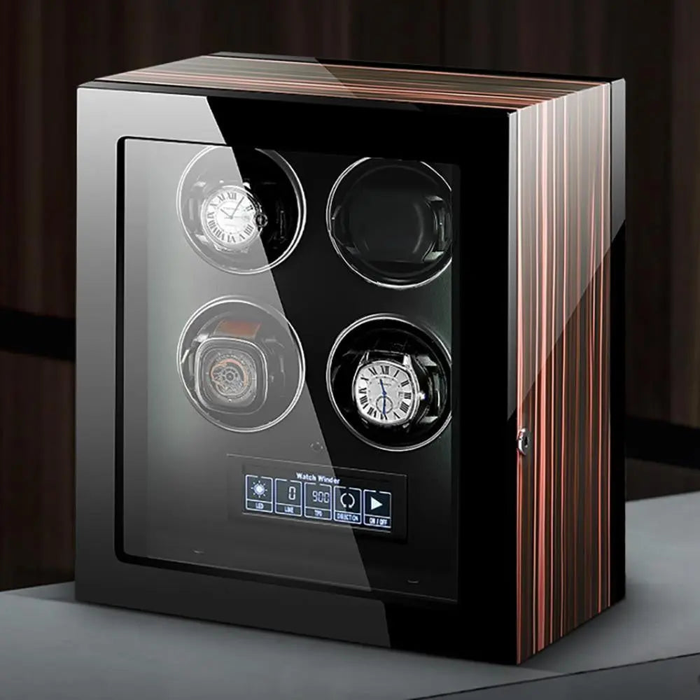 Tempus 4 Watch Winder for Automatic Watches with Touch Screen