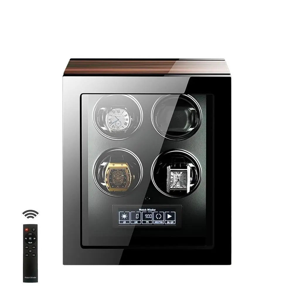 Tempus 4 Watch Winder for Automatic Watches with Touch Screen