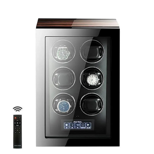 Tempus 6 Watch Winder for Automatic Watches with Touch Screen